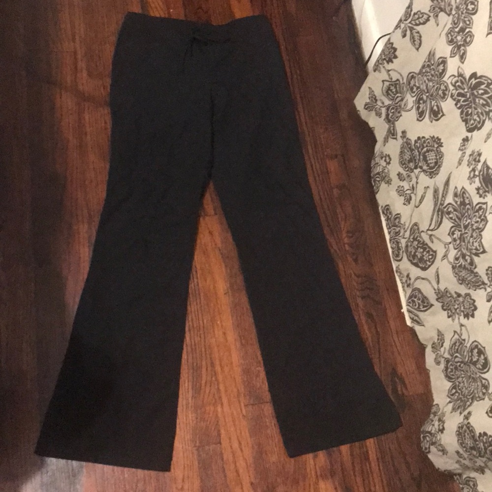 Black Cherokee Flare Leg Scrub Pants, Tall!